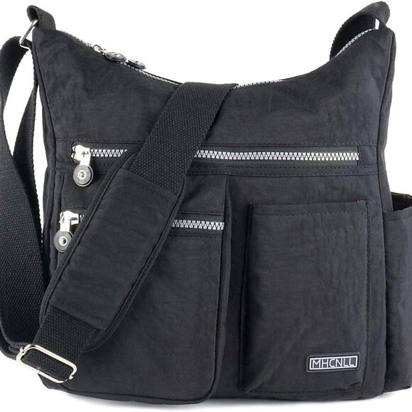 Crossbody Bag with Anti Theft RFID Pocket - Women Lightweight Water-Resistant Pu - Picture 1 of 6